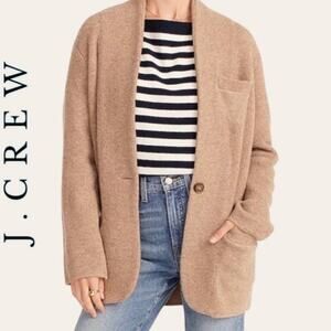 J. Crew Tan Cardigan Sweater